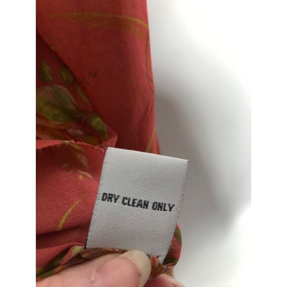 Cabi Silk Womens Top Size Small Embellished Fairy Floral Sheer Embroidered - Picture 5 of 14